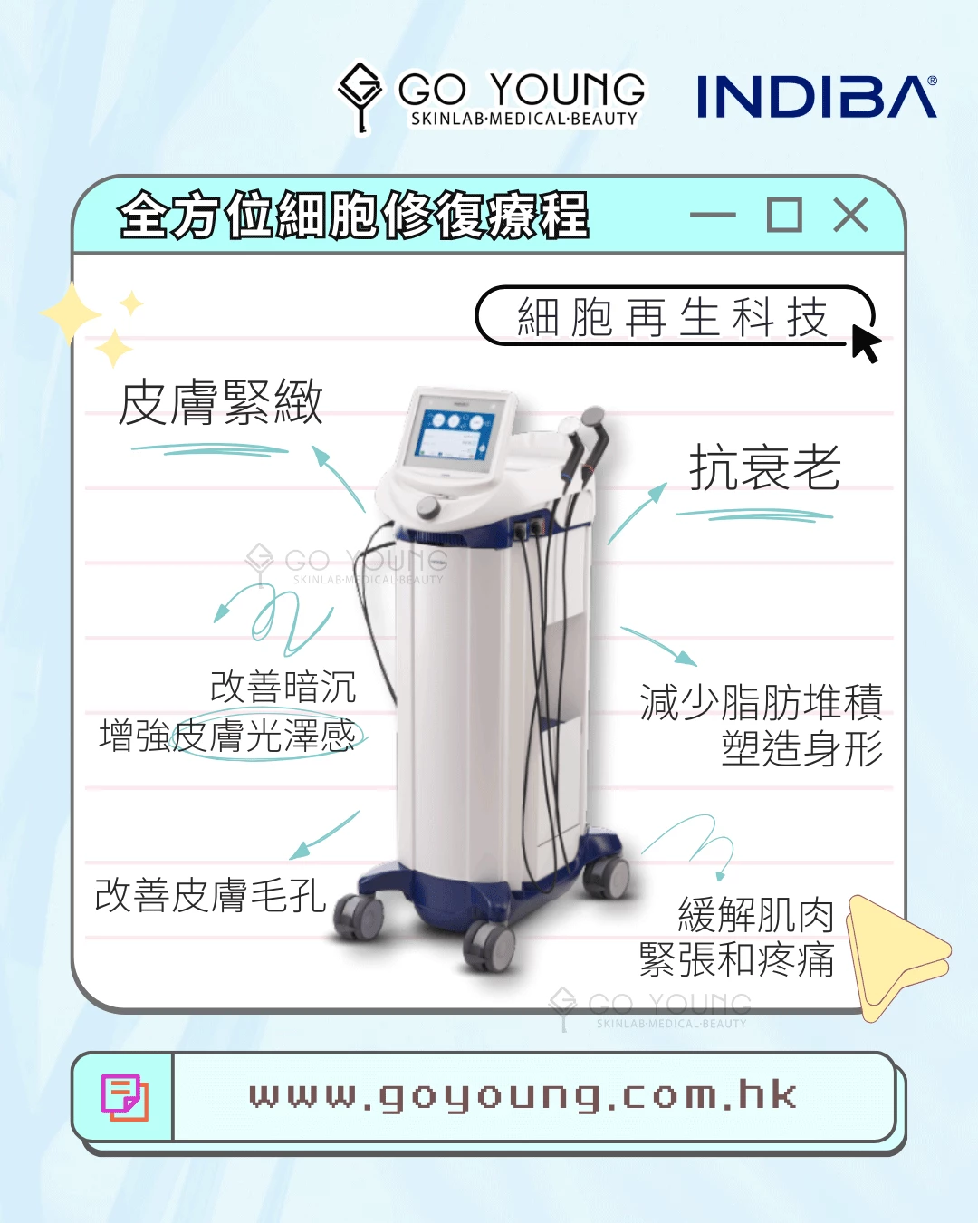 治療師主理|INDIBA® Premium NS
