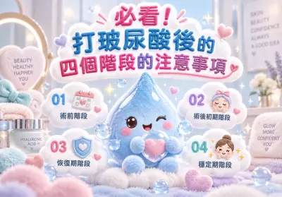 必看！打玻尿酸後的四個階段的注意事項-Go Young