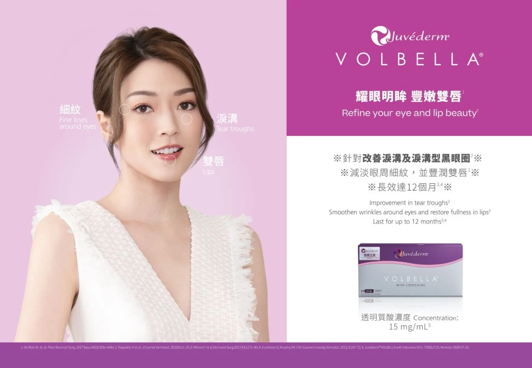 JUVÉDERM® VOLBELLA(質顏)