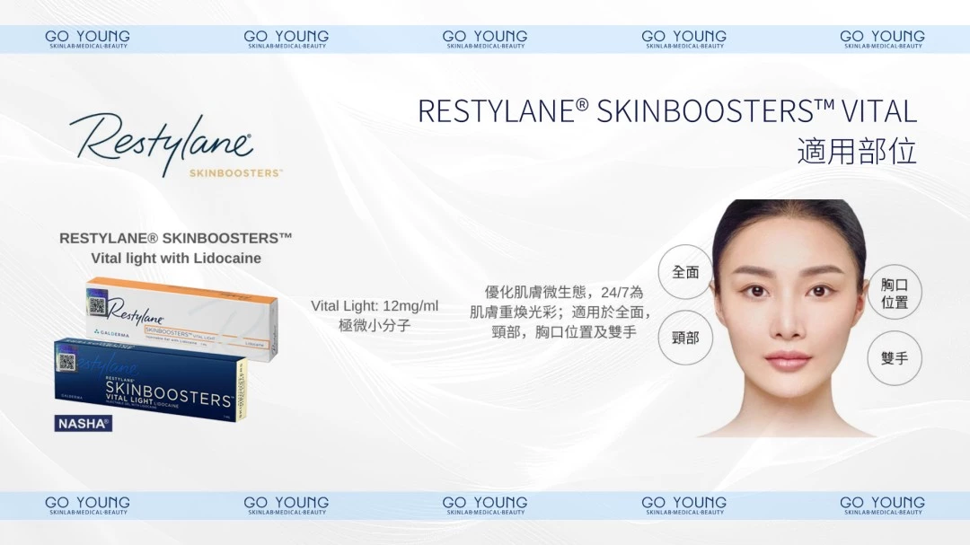 Restylane SKINBOOSTERS Vital Light®高效保濕針