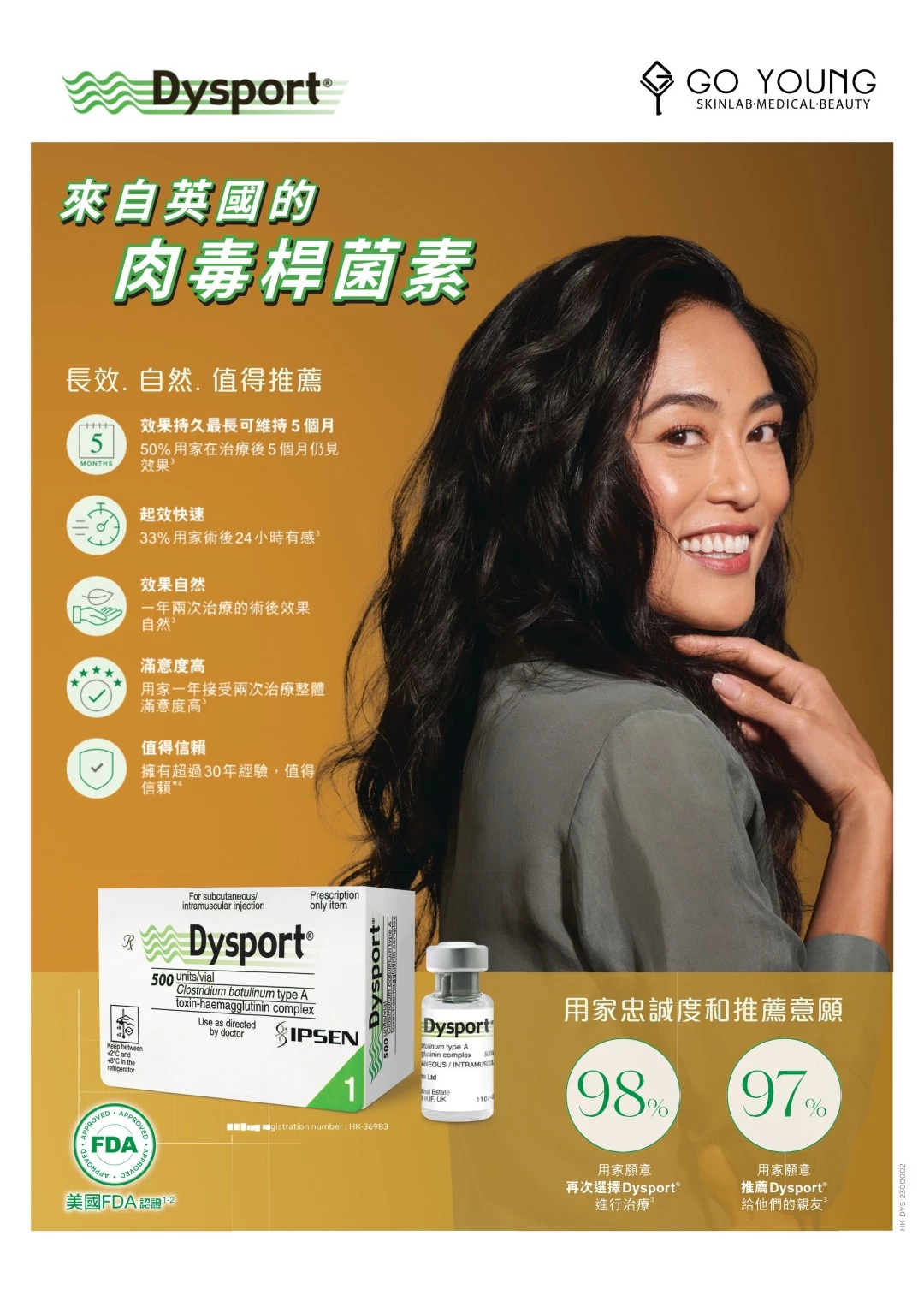 Dysport 肉毒桿菌素