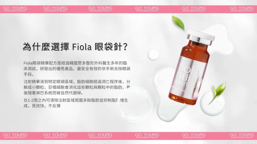 Fiola 眼袋針