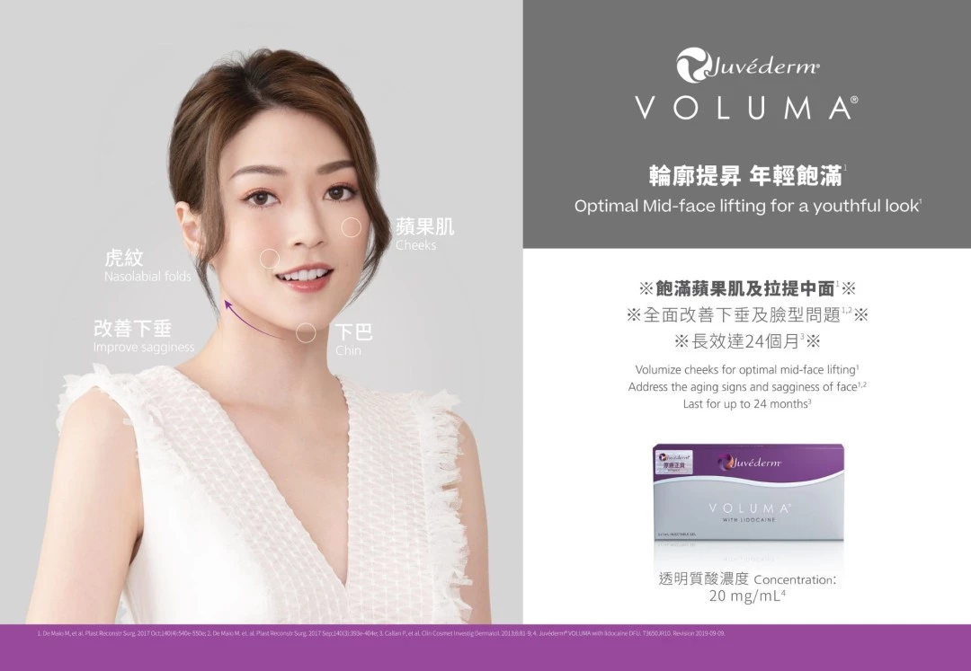 JUVÉDERM® VOLUMA(豐顏)