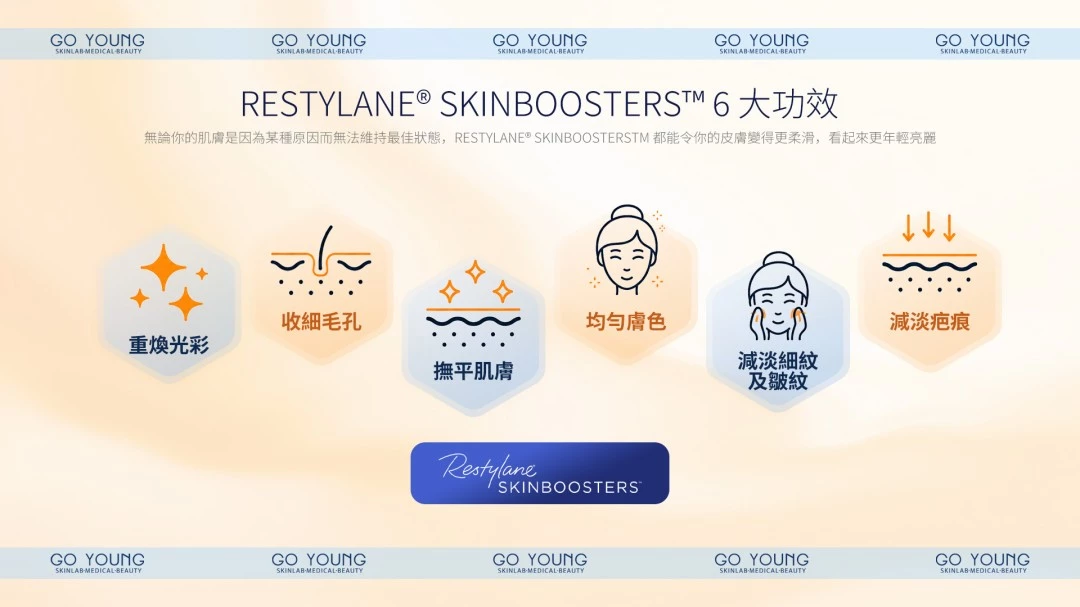 Restylane SKINBOOSTERS Vital Light®高效保濕針